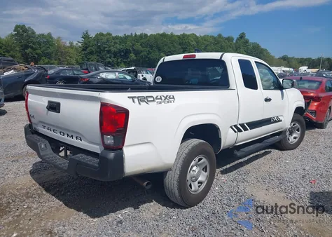 2023 Toyota Tacoma Sr из США, поврежденный, VIN 3TYSX5EN1PT020033